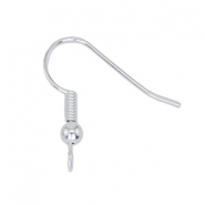 Beadalon Earrings Ball & Spring Silver