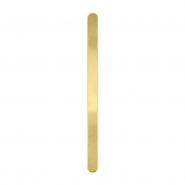 ImpressArt bracelet blanks 15cmx10mm Brass Gold
