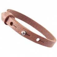 Cuoio bracelets Cuoio bracelets leather 8 mm for 12 mm cabochon