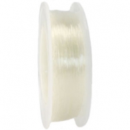 Elastic stringing thread 0.8mm Transparent