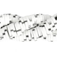 Katsuki beads 6mm Bright White-Black