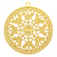 Bohemian charms round butterfly Gold
