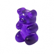 Resin pendants gummi bear Purple