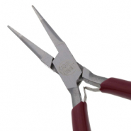 Beadsmith long chain nose pliers Red-Silver