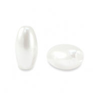 Imitation freshwater pearls rice White