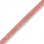 Ribbon Pink-Silver Glitter