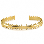 Stainless steel bracelets bangle Gold