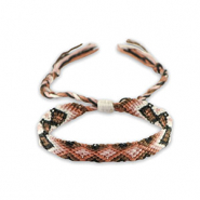Ready-made Bracelets Black-Vintage Pink