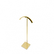 Jewellery display for necklaces Gold-Black