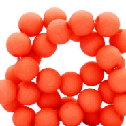 8 mm acrylic beads Red