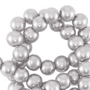 Glass pearls 8mm Pastel lilac