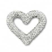 Bohemian beads heart Silver
