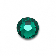 Preciosa SS34 flat back Emerald
