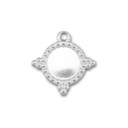 BY31&reg; Stainless steel charms with setting for SS30 flat back Silver