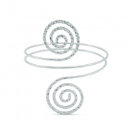 Arm cuff&nbsp;spiral Silver