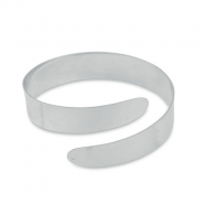Arm cuff with loop Silver
