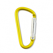 Colourful jewellery findings key chain Shiny Golden Yellow