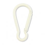 Colourful jewellery findings key chain Off White