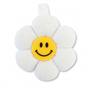 Statement charms flower White-Yellow-Black