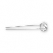 Hair accessories French hairpin knot Silver