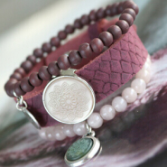 Inspirational Sets Jewellery with mandala Polaris cabochons
