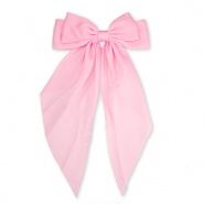 Hair accessories hair clip with bow Pink