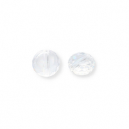 Top faceted beads Transparent-AB Coating