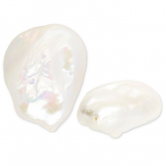 TQ Freshwater pearls drop Natural White