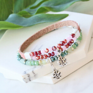 Inspirational Sets Colourful jewellery with faceted beads