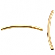 DQ metal findings tube 2.5x35mm Gold 