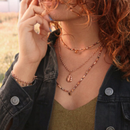 Inspirational Sets Trendy seed bead necklaces!