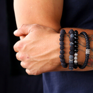 Inspirational Sets Robust men's jewellery with beads