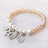 Inspirational Sets Party bracelets with new Basic Quality metal charms