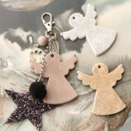 Inspirational Sets Keychains with angels and stars!