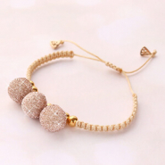Inspirational Sets Festive bracelets with pompom charms