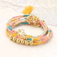 Inspirational Sets Creating summer bracelets with new glass seed beads