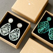 Inspirational Sets Creating fashionable earrings with our new resin pendants