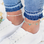Inspirational Sets DIY: anklets for summer