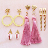 Inspirational Sets Create eye-catching earrings with the new stainless steel earring findings 
