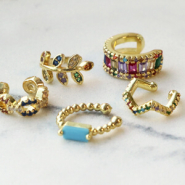 Inspirational Sets How to style the new zirconia ear cuffs 