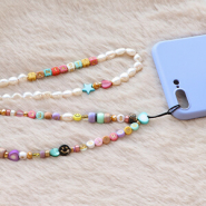 Inspirational Sets Trendy acrylic letter beads to make colourful phone slings