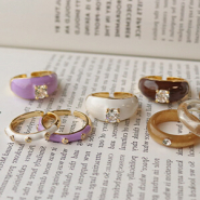 Inspirational Sets This is how you style and combine brass metal rings