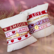 Inspirational Sets Create trendy bracelets with this unique collection of ribbon text 