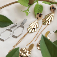 Inspirational Sets This is how you make an earring collection with DQ European metal charms and connectors 