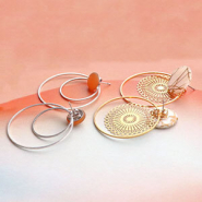 Inspirational Sets Make earrings with DQ metal earring findings