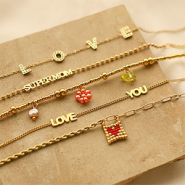 NEW New in stainless steel earrings and bracelets