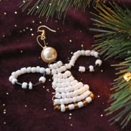 Handmade jewellery: Making angels with Artistic Wire and beads ♡ DIY