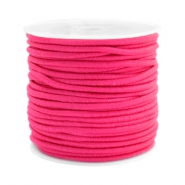 Coloured elastic cord 2.5mm Fuchsia Pink