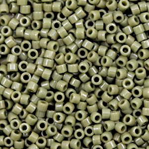 Miyuki beads delica's 11/0 Duracoat Opaque Dyed Taupe Greige DB-2365