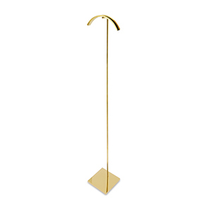 Jewellery display for necklaces Gold-Black